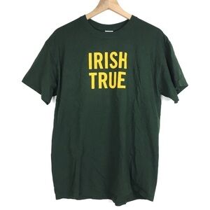 TULLAMORE DEW Irish T Shirt Whiskey Graphic Tee Logo Spellout Short Sleeve Large